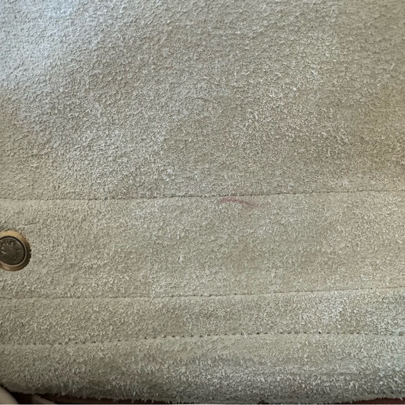 RARE Vintage Dooney & Bourke Leather Lockhart Crossbody Purse | Tan |Made in USA - Picture 12 of 16